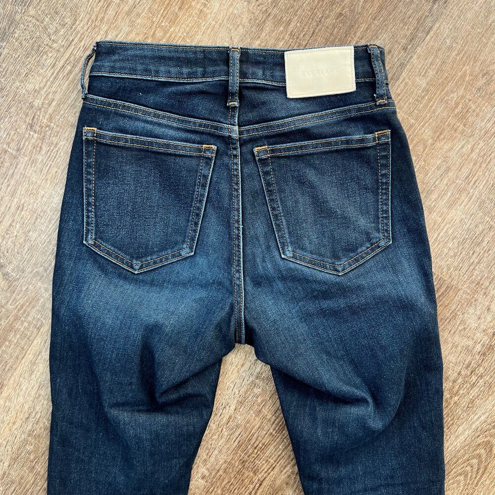 Everlane curvy high-rise skinny crop jeans raw hem - Picture 6 of 6